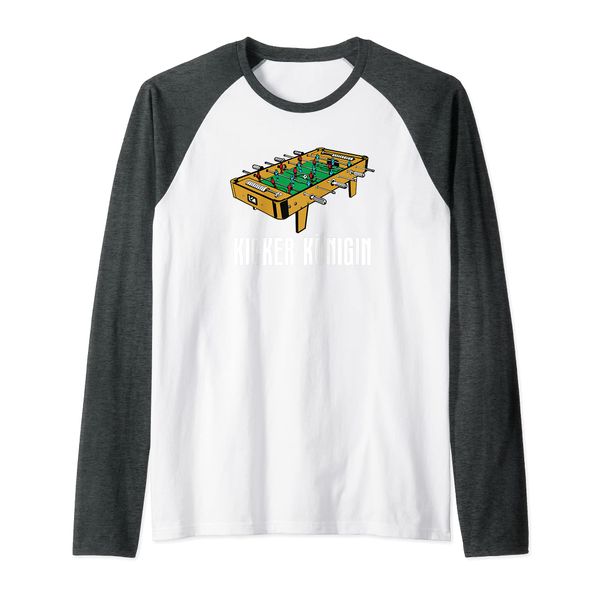 Tischfußball Kickern Tischkicker Geschenk - Kicker Königin Raglan