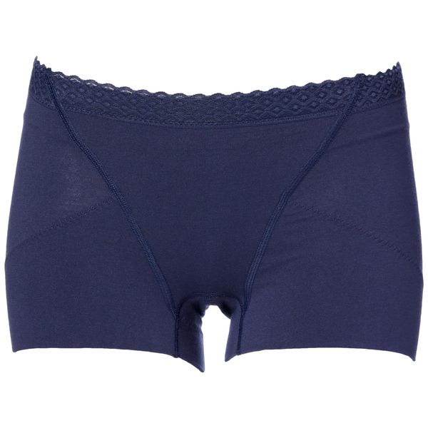 Atsugi 88501AS Women's Panties, Cutness, Pelvic Floor Muscle Support, Cotton Blend Shorts, Half Length, french navy