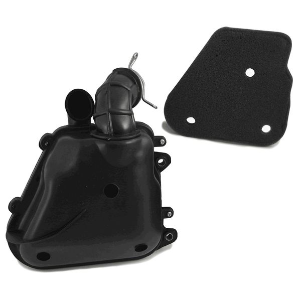 Area1 Motorluftfilter + Luftfilterkasten für SR 50 (kompatibel mit Motor)