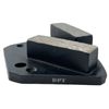 Trapezoid Grinding Discs Hard Bond for Bolt-On Concrete Floor Grinder Tool Set
