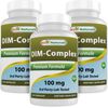 3 Pack Best Naturals DIM-Complex 100 mg 120 Capsules