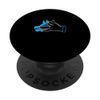 Blue Feed The Wolf Within Blue Graphic PopSockets Adhesive PopGrip