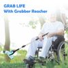 43" Grabber Pick Up Tool Extended Garbage Reaching Stick Trash Picker Folding US