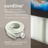UT Wire Cordline 2-Way Cord Channel in Paintable White, 8-ft Continuous Roll