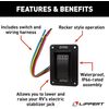 Lippert Replacement Rocker Switch For Power Stabilizer Jacks Waterproof Durable