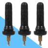 TPMS Tyre Valve Stems,4Pcs Rubber Sensor Valve Stem Snap In Type Tool for Car