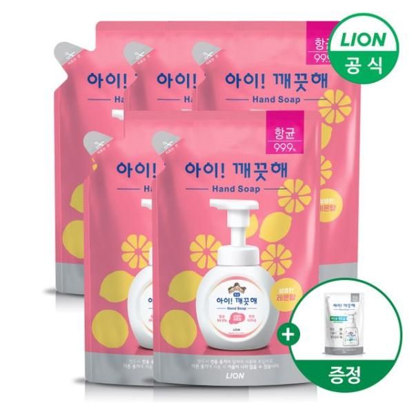 (etv) I-Keokkeot-hae Hand Wash Refill 450ml x 5 + 100ml Refill Random