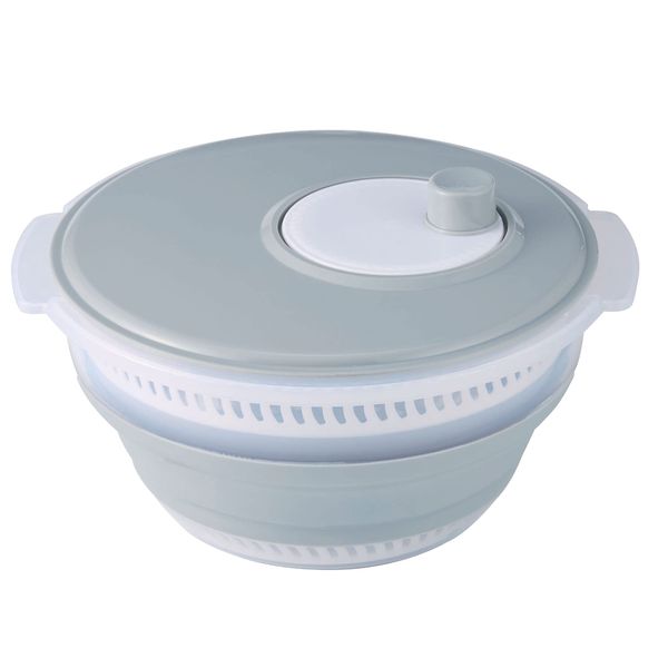 Top Lab 254262 Compact Salad Spinner, Green