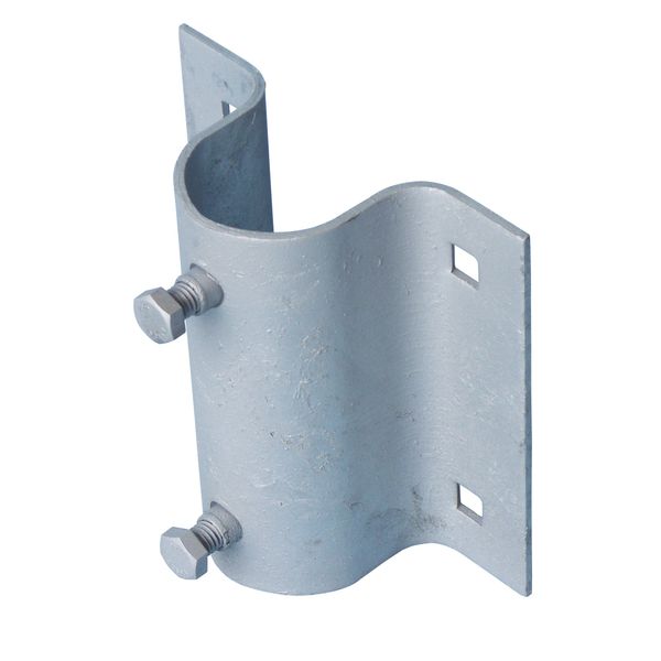 Dock Edge Stationary Dock Side Leg Holder, Galvanized, 5-1/4" x 5-1/4”