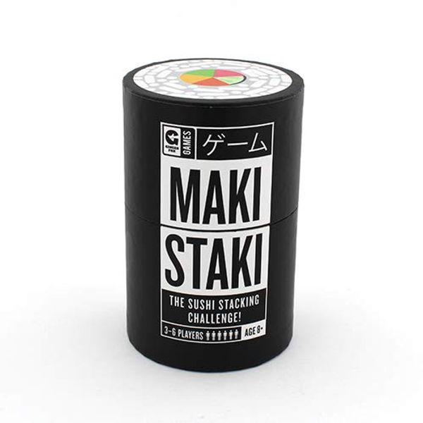 Ginger Fox Maki Staki Sushi Themed Card Game -Collect The Cards to Make Your Maki Perfect Party Game for Up to 6 Players