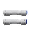 RLECS 2pcs 800CC Flow Restrictor with Quick Connect 1/4" OD Hose Reverse Osmosis Quick Pipe Fitting