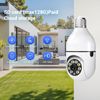 3X 360° 1080P IP E27 Light Bulb Camera wifi IR Night SmartHome Wireless Security