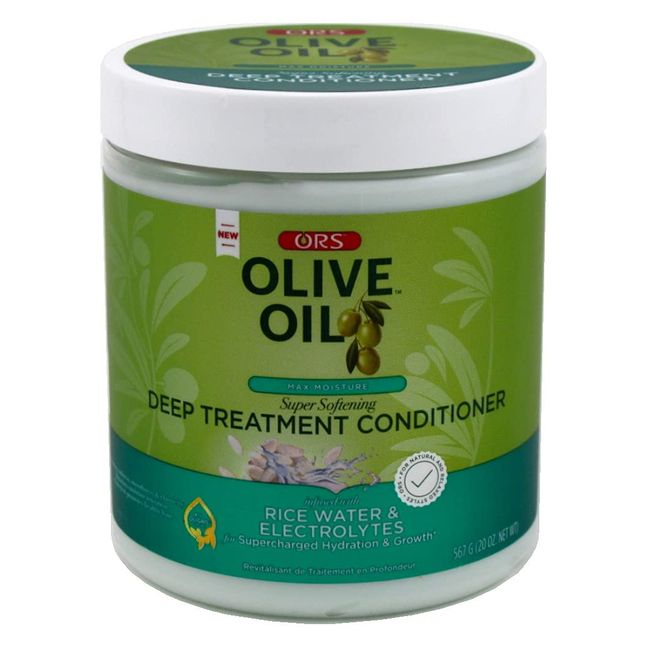 Ors Olive Oil Conditioner Deep Treatment Super Softening 20 Ounce (Pack of 3)