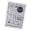 YYlingx 2 Pcs Happy Birthday Embossed Folders, Plastic Embossed Folder for DIY
