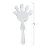 Fun Express White Plastic Hand Clappers - 12 Pieces - Great Noisemakers