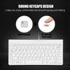 Keyboar Mouse EET, Ultra-Thin USB Wired Keyboard Wired Keyboard Mouse Mouse Mice Set Combo(White)