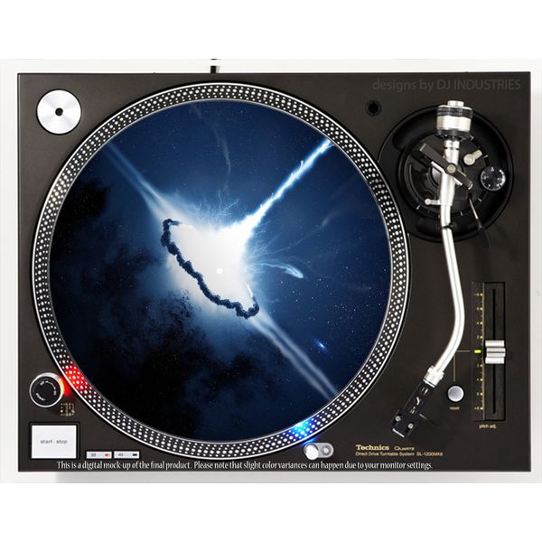 HYPERLUMINOUS QUASAR - DJ SLIPMAT 1200's or any turntable, record player