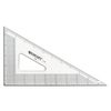 Westcott Grid Triangle, 10", 30/60 Degree, Transparent (T-4M)