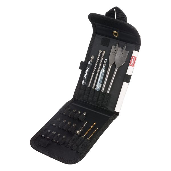 Trend Snappy 22-Piece TCT Kitchen & Door Fitting Accessories Bit Set with Tool Holder, Quick Release Drill System, SNAP/TH6/SET