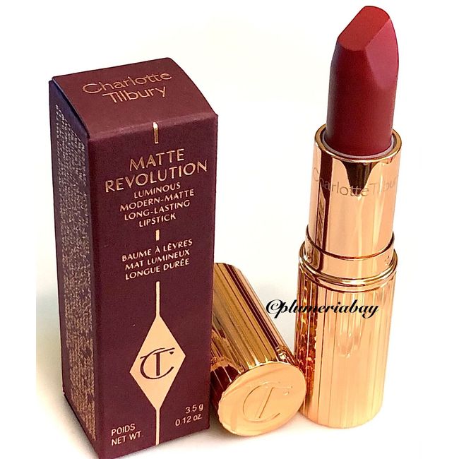 CHARLOTTE TILBURY Lipstick WALK OF NO SHAME 3.5g Full Size Matte Revolution NEW