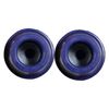 PCP Replacement ¾ Inch Cane Tips, 2 Pack Reinforced Rubber Walking Stick Feet, Blue