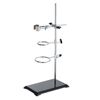Laboratory Stand Set Lab Support with Clamp Ring 20-inch Rod