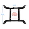 Wise 8WD1234 Portable Seat Stand for Boat Seats, Black Powder Coat Finish