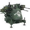 Dynamo Models DYN35DM001 1/35 US M55 Quad Machine Gun Trailer 2 in 1 Plastic Model