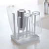 Yamazaki Industries 2847 Glass Stand Tower, Slim White