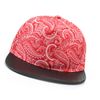 Snapbacks True Heads Red Paisley & Snakeskin Print Baseball Cap