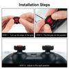 Protective Case for Playstation 5 Controller + 6PCS Thumb Grips + Sticker Kits