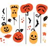 QuoteMyWall Hanging Halloween Window Stickers