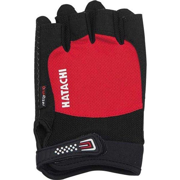HATACHI SM BH8013 Ground Golf Power Finger Gloves, Red