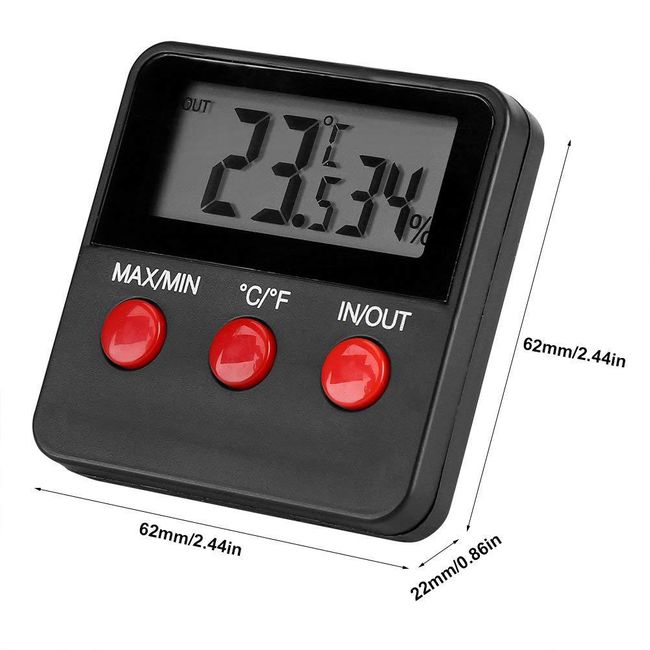 Temperature/Relative Humidity Meter; Digital, Probe Sensor