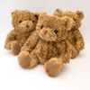 NEW - 5 X Cuddly Brown Teddy Bear - Height 20cm / 8"