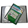 1 X A4 Display Book Presentation Folder Black - 20 Pockets Black