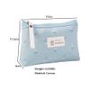 Fyfjur Small Make Up Bag, 4 Pcs Canvas Travel Makeup Bag, Multi-Functional Makeup Bag Small, Small Toiletry Bag for Women Girls Vacation Travel