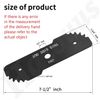 7-1/2" EB-007 Edge Hog Heavy-Duty Edger Replacement Blades, Compatible with Blac