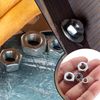 260 Pcs M5 M6 M8 Nuts, Carbon Steel Hex Nuts, Hex Full Nuts, Hexagon Nuts, Self Locking Nuts, Standard Thread Nuts, Threaded Inserts Hex Nuts Set