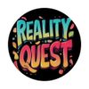 Vibrant and Funny Reality Quest Speech Costume PopSockets Adhesive PopGrip