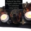 Unscented Organic Vegan Soy Wax Tea light Tin 20