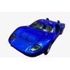 Kinsmart 1966 FORD GT40 MK2 Blue 1/32 Mini Car