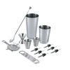 14 PC Bartender Kit Complete Cocktail Shaker Bar Tools Mixology Complete Set