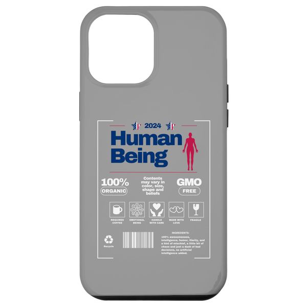 iPhone 12 Pro Max Human being 2024 USA and difference, gmo free, bio, organic Case
