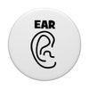 EAR Doodle und das Wort PopSockets mit austauschbarem PopGrip