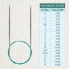 KnitPro The Mindful Collection Fixed Circular Needles 47" (120cm) | Size 2.75mm