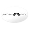 CafePress Binocular Vision Sticker Sticker (Oval 50 pk)