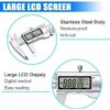 Digital Caliper Measuring Tool, Stainless Steel Vernier Caliper Digital Micro...