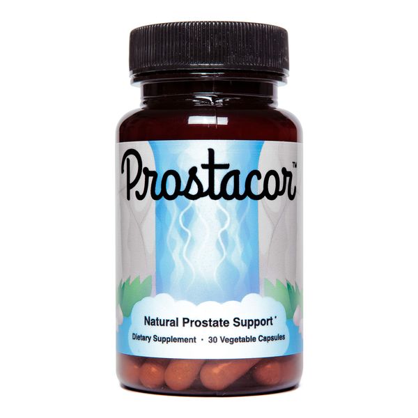 Prostacor - Natural Prostate Support Supplement - Non-GMO, Vegan, Gluten-Free