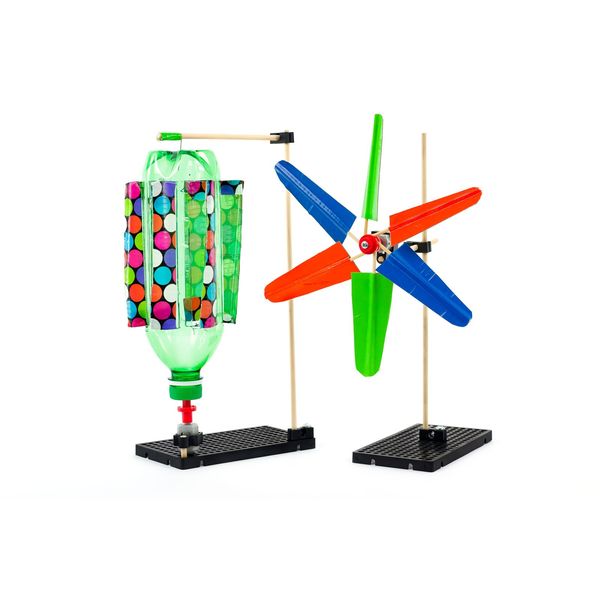 TeacherGeek Mini Wind Turbine STEM | STEAM Activity Kit - 10 Pack